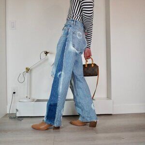 Agolde Jeans light blue in 26 like new upcycled